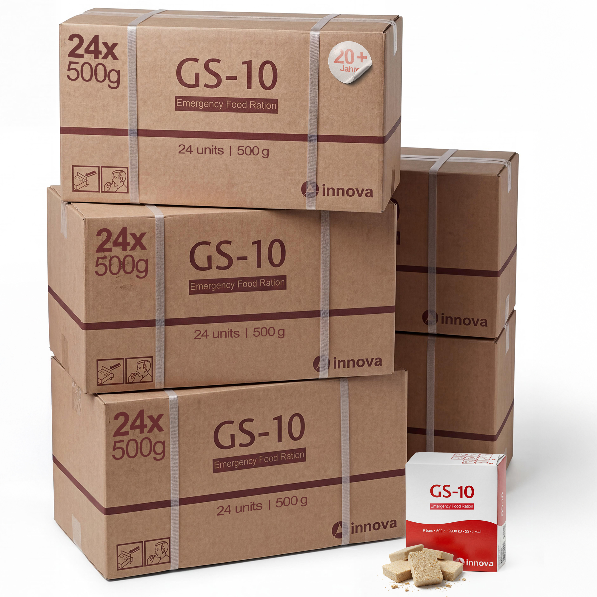 GS-10 Emergency Food Langzeitnahrung | 6 Monats-Spezialvorrat